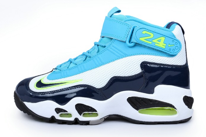 Nike Ken Griffen Max Mens chaussures en vente vert bleu (1)